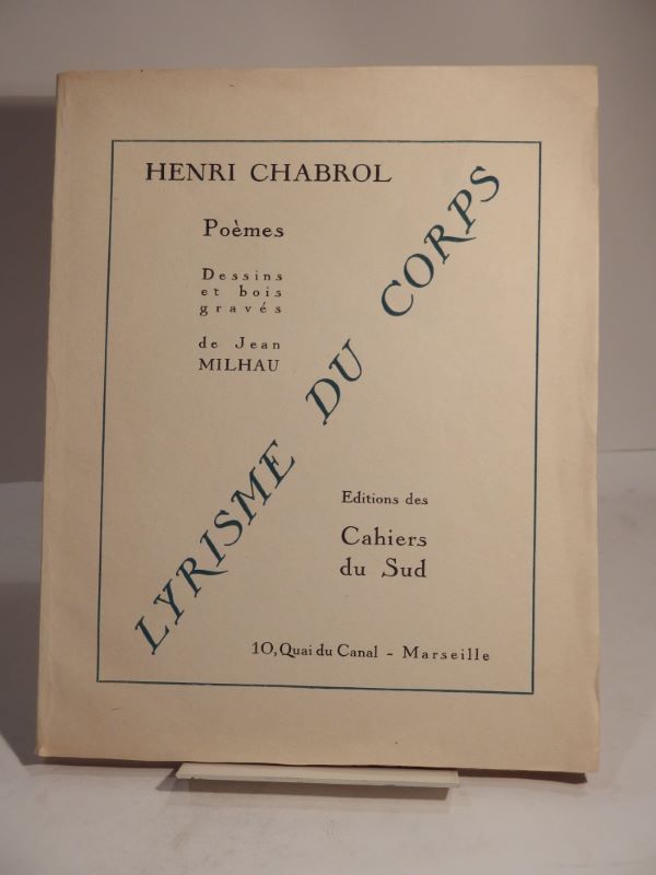 Couverture du livre Estimation du livre « lyrisme du corps. Poèmes. Dessin et bois gravés de Jean Milhau. »