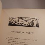 Couverture du livre Estimation du livre « lyrisme du corps. Poèmes. Dessin et bois gravés de Jean Milhau. »