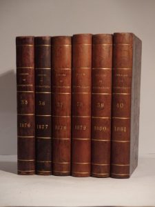 Estimation Sciences et médecine - Couverture du livre Estimation du livre « nouvelles annales de mathématiques. Journal des candidats aux Ecoles polytechnique et normale. Deuxième série, tomes 15 (1876), 16 (1877), 17 (1878), 18 (1879), 19 (1880), 20 (1881). »