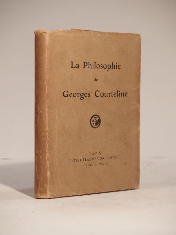 Couverture du livre Estimation du livre « la Philosophie de Georges Courteline. »
