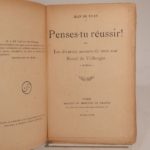 Couverture du livre Estimation du livre « penses-tu réussir ! ou Les diverses amours de mon ami Raoul de Vallonges. »