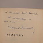 Couverture du livre Estimation du livre « le Sexe faible »