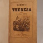 Couverture du livre Estimation du livre « mémoires de Thérésa, écrits par elle-même. Mémoires de Thérésa de l’Alcazar. »