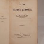 Couverture du livre Estimation du livre « traité de mécanique rationnelle. »