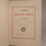 Couverture du livre Estimation du livre « le Roman de Tristan et Iseut. Renouvelé par Joseph Bédier. Illustrations de Robert Engels. »