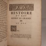 Couverture du livre Estimation du livre « histoire du Roy Henry le Grand »