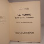 Couverture du livre Estimation du livre « la Femme dans l’art japonais. Préface de François Poncetton. »