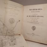 Couverture du livre Estimation du livre « recherches historiques et critiques sur les anciens comtes de Beaumont-sur-Oise, du XIe au XIIIe siècle, avec une carte du comté. »