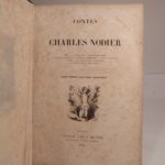 Couverture du livre Estimation du livre « contes de Charles Nodier. Eaux fortes par Tony Johannot. »