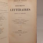 Couverture du livre Estimation du livre « documents littéraires. Etudes et Portraits : Chateaubriand – Victor Hugo – A. de Musset – Th. Gautier – Les Poètes contemporains – George Sand – Dumas fils – Sainte-Beuve – La critique contemporaine – De la moralité dans la littérature. »