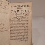 Couverture du livre Estimation du livre « exercitationes Epicae Caroli Kolczawa Societatis Jesu. »
