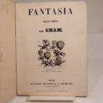 Couverture du livre Estimation du livre « fantasia. Croquis comiques. Album par Cham. »