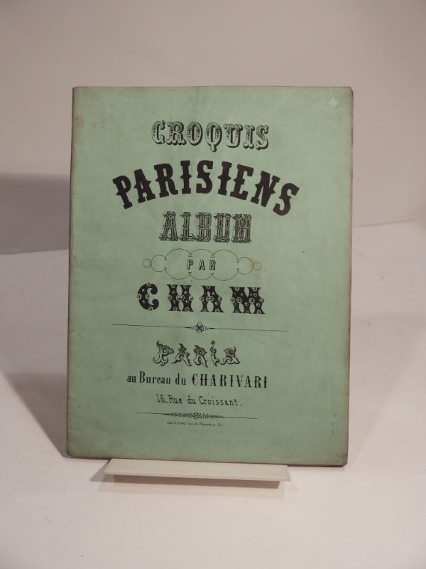 Couverture du livre Estimation du livre « croquis parisiens. Album par Cham. »