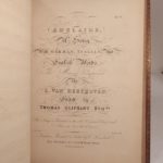 Couverture du livre Estimation du livre « collection of 64 Musical Scores / Recueil de 64 partitions de musique : In Happier Hours! by Thomas Haynes Bayly and Henry R. Bishop. /  Ruth, by Georgiana Bloomfield and Miss Davis. / If Thou Hast Crush’d a Flower, Ballad, by Mrs Hemans and J. Lodge. / The Fairy Tempter, n° 6 of the Songs of The Superstitions of Ireland, by Samuel Lover. / Winter and Summer, A Ballad, by Thomas Haynes Bayly and Alexander Lee. / Flow on thou Shining River, for Two Voices, by Thomas Moore and Sir John Stevenson. / Angel of Charity [ibid]. / I Remember, I Remember how my Childhood Fleeted by, by Winthrop M. Praed and Mrs Edward Fitz Gerald. / Had I A Heart For Falsehood Fram’d, sung by Mr. Braham. / The Charming Woman, by Mrs Price Blackwood. / Alice Gray, A Ballad, by Mrs Philip Milliard. / Where’s the Snow, the Summer Snow? by G. F. Harris. / Love’s Ritornella (The Brigand), by J. R. Planché and T. Cooke. / L.E.L.’s Song Sleep, Heart of Mine! by Eliza Flower. / A Brave Old Country Gentleman, by W. S. Murray and James Dewar. / Look Forth, (Watherine Gray), by George Linley and M. W. Balfe. / The Bird’s Release, by Mrs Hemans. / A te o Cara Amor Talora, by Bellini. / etc. etc. »