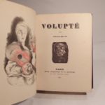 Couverture du livre Estimation du livre « volupté. Illustrations de F. Siméon. »