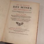 Couverture du livre Estimation du livre « de la Fonte des Mines, des Fonderies, etc. Traduit de l’allemand de Christophe-André Schlutter. Tome Premier, qui traite des essais des mines et métaux, de l’affinage et raffinage de l’argent, du départ de l’or, etc. Le tout augmenté de plusieurs procédés et observations, & publié par M. Hellot, […]. [SUIVI DE:] Tome Second. Avec 55 planches représentant les différens fourneaux décrits dans ce traité, auquel ona ajouté quelques notes. Publié par M. Hellot […]. »