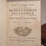 Couverture du livre Estimation du livre « israelis Gottlieb Canzii Meditationes Philosophicae quibus variae scientarum difficultates expenduntur et veritates oppositae confirmantur. [SUIVI DE:] De Substantiarum in se Mutua Actione. Praeside Israel Gottlieb Canzio […] disputabunt ad diem Julii 1742 in auditorio aestivo Hartmann, Schramm, Seefrid, Liesching. Tubingae, Litteris Sigmundinis. »