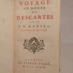 Couverture du livre Estimation du livre « le Voyage du Monde de Descartes, par le P. G. Daniel. Nouvelle édition. [SUIVI DE:] Suite du Voyage du Monde de Descartes, ou Nouvelles Difficultez proposées à l’auteur du Voyage du Monde de Descartes [touchant la Connoissance des Bêtes]. Avec la Réfutation de deux défenses du Système général du Monde de Descartes. Tome Second. »