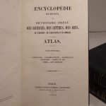 Couverture du livre Estimation du livre « encyclopédie moderne, ou Dictionnaire abrégé des Sciences, des Lettres, des Arts, de l’Inductrie, de l’Agriculture et du Commerce. ATLAS. »