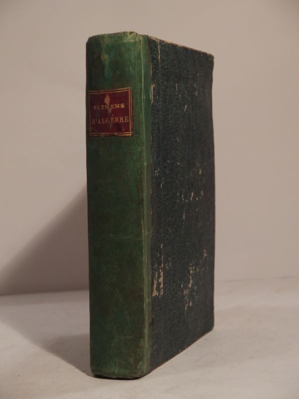 Couverture du livre Estimation du livre « elémens d’Algèbre, à l’usage de l’Ecole Centrale des Quatre-Nations. Troisième édition, revue et corrigée. [SUIVI DE: ] Traité élémentaire d’Arithmétique, à l’usage de l’Ecole Centrale des Quatre-Nations. Troisième édition. »