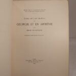 Couverture du livre Estimation du livre « etudes sur l’Art médiéval en Géorgie et en Arménie. Préface par Henri Focillon. »