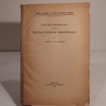 Couverture du livre Estimation du livre « sur les Fondements de la cristallographie géométrique »