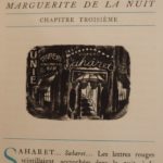 Couverture du livre Estimation du livre « marguerite de la Nuit, par Pierre Mac Orlan. Avec des gravures sur cuivre au burin de Daragnès. »