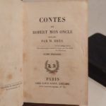 Couverture du livre Estimation du livre « contes de Robert mon Oncle, publiés par M. Brès. »