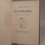 Couverture du livre Estimation du livre « cantegril. Illustrations de Carlègle. »