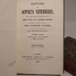 Couverture du livre Estimation du livre « histoire des Sciences Naturelles, depuis leur origine jusqu’à nos jours, chez tous les peuples connus, professée au Collège de France, par Georges Cuvier, complétée, rédigée, annotée et publiée par M. Magdeleine de Saint-Agy. [Première et Deuxième Parties.] »