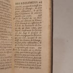 Couverture du livre Estimation du livre « code Marchand : Ordonnance de Louis XIV, Roi de France et de Navarre, pour le Commerce. Donnée à S. Germain en Laye, au mois de Mars 1673. »