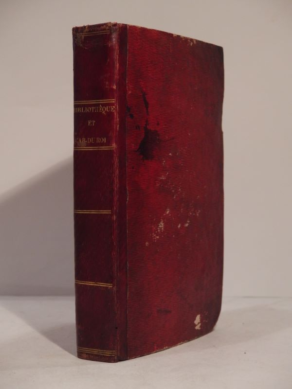 Couverture du livre Estimation du livre « notice des monumens exposés dans le Cabinet des médailles, antiques et pierres gravées de la Bibliothèque du Roi ; suivie d’une description des objets les plus curieux que renferme cet Etablissement, de notes historiques sur sa fondation, ses accroissemens, etc. etc., par M. Dumersan. Nouvelle édition, augmentée. Avec figures. [SUIVI DE:] Notice des estampes exposées à la Bibliothèque du Roi, contenant des recherches historiques et critiques sur ces estampes et sur leurs auteurs, précédée d’un Essai sur l’origine, l’accroissement et la disposition méthodique du Cabinet des Estampes. [DE:] Compte rendu à S. E. le Ministre de l’Intérieur du voyage fait en Angleterre par M. Duchesne aîné, pour y examiner diverses collections d’estampes publiques ou particulières. (Publié dans le Moniteur du 28 Juillet 1824.) [DE:] Essai sur les Nielles. Gravures des orfèvres florentin du XVe siècle, par Duchesne aîné. Prospectus. [DE:] Guide des curieux et des étrangers dans les Bibliothèques publiques de Paris. Ouvrage dans lequel on trouve la description des objets les plus curieux que renferme chacune des six Bibliothèques publiques de Paris, les jours et heures de leur ouverture, une Notice historique sur leur fondation et leurs accroissemens successifs, etc., etc. »