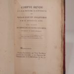 Couverture du livre Estimation du livre « notice des monumens exposés dans le Cabinet des médailles, antiques et pierres gravées de la Bibliothèque du Roi ; suivie d’une description des objets les plus curieux que renferme cet Etablissement, de notes historiques sur sa fondation, ses accroissemens, etc. etc., par M. Dumersan. Nouvelle édition, augmentée. Avec figures. [SUIVI DE:] Notice des estampes exposées à la Bibliothèque du Roi, contenant des recherches historiques et critiques sur ces estampes et sur leurs auteurs, précédée d’un Essai sur l’origine, l’accroissement et la disposition méthodique du Cabinet des Estampes. [DE:] Compte rendu à S. E. le Ministre de l’Intérieur du voyage fait en Angleterre par M. Duchesne aîné, pour y examiner diverses collections d’estampes publiques ou particulières. (Publié dans le Moniteur du 28 Juillet 1824.) [DE:] Essai sur les Nielles. Gravures des orfèvres florentin du XVe siècle, par Duchesne aîné. Prospectus. [DE:] Guide des curieux et des étrangers dans les Bibliothèques publiques de Paris. Ouvrage dans lequel on trouve la description des objets les plus curieux que renferme chacune des six Bibliothèques publiques de Paris, les jours et heures de leur ouverture, une Notice historique sur leur fondation et leurs accroissemens successifs, etc., etc. »