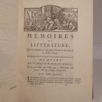 Couverture du livre Estimation du livre « mémoires de Littérature, tirés des Registres de l’Académie royale des Inscriptions et des Belles-Lettres, depuis l’année M.DCCLXVII (1767), jusques et compris l’année M.DCCLXIX (1769). Tome trente-septième. »