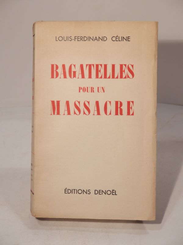 Couverture du livre Estimation du livre « bagatelles pour un massacre. »