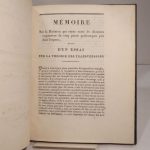 Couverture du livre Estimation du livre « mémoire sur la Relation qui existe entre les distances respectives de cinq points quelconques pris dans l’espace ; suivi d’un Essai sur la théorie des transversales, par  L. N. M. Carnot. »