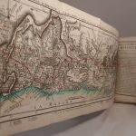 Couverture du livre Estimation du livre « le Conducteur français, contenant les routes desservies par les nouvelles messageries, diligences et autres voitures publiques, avec un détail historique et topographique des endroits par où elles passent et de ceux qu’on peut appercevoir, des notes curieuses sur les chaînes de montagnes que l’ontraverse, relativement au systême physique de Philippe Buache, premier géographe du Roi. Enrichi de cartes géographiques, dont les routes seront distinguées par une couleur, dressées et dessinées sur les lieux par L. Denis, géographe. »