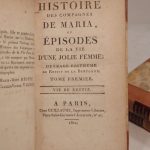 Couverture du livre Estimation du livre « histoire des compagnes de Maria, ou Episodes de la vie d’une jolie femme. Ouvrage posthume de Restif de la Bretonne. Vie de Restif. »