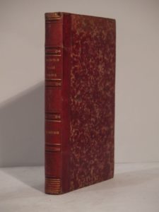 Estimation Sciences et médecine - Couverture du livre Estimation du livre « examen des différentes méthodes employées pour résoudre les problèmes de géométrie ; par G. Lamé, élève ingérieur au Corps royal des Mines. [RELIE AVEC:] . Mémoire sur les lignes du second ordre […] , par C.-J. Brianchon. [ET:] Die geometrischen Konstructionen, ausgeführt mittelst der geraden Linie und eines festen Kreises […], von Jacob Steiner. Mit zwei Kupfertafeln. »