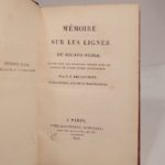 Couverture du livre Estimation du livre « examen des différentes méthodes employées pour résoudre les problèmes de géométrie ; par G. Lamé, élève ingérieur au Corps royal des Mines. [RELIE AVEC:] . Mémoire sur les lignes du second ordre […] , par C.-J. Brianchon. [ET:] Die geometrischen Konstructionen, ausgeführt mittelst der geraden Linie und eines festen Kreises […], von Jacob Steiner. Mit zwei Kupfertafeln. »