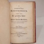 Couverture du livre Estimation du livre « examen des différentes méthodes employées pour résoudre les problèmes de géométrie ; par G. Lamé, élève ingérieur au Corps royal des Mines. [RELIE AVEC:] . Mémoire sur les lignes du second ordre […] , par C.-J. Brianchon. [ET:] Die geometrischen Konstructionen, ausgeführt mittelst der geraden Linie und eines festen Kreises […], von Jacob Steiner. Mit zwei Kupfertafeln. »