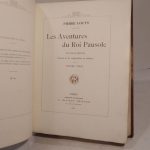 Couverture du livre Estimation du livre « les Aventures du Roi Pausole. Nouvelle édition illustrée de 82 compositions en couleurs par Pierre Vidal. »
