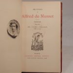 Couverture du livre Estimation du livre « oeuvres de Alfred de Musset : Poésies 1833-1852 : Rolla – Les Nuits – Poésies nouvelles – Contes en vers. »