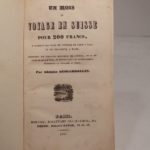 Couverture du livre Estimation du livre « un mois de voyage en Suisse pour 200 francs, y compris les frais de voitures de Paris à Bâle et de Neuchâtel à Paris, renfermant une indication minutieuse des auberges, de la dépense de chaque jour, et donnant tous les renseignements nécessaires au voyageur en Suisse. »