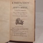 Couverture du livre Estimation du livre « l’Imitation de Jésus-Christ. Traduction nouvelle, par le Sieur de Beuil, Prieur de Saint-Val. Nouvelle édition. »