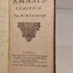 Couverture du livre Estimation du livre « amasis, tragédie. [SUIVI DE:] Arrie et Petus, tragédie. Par Madlle Barbier. [DE:] Cornélie, Mère des Gracques. Tragédie. Par Madlle Barbier. [DE:] La Mort de Néron, tragédie. Par Mr Pechantrés. [ET DE:] Astrate, Roy de Tyr. Tragédie. Par. M. Quinault. »