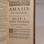 Couverture du livre Estimation du livre « amasis, tragédie. [SUIVI DE:] Arrie et Petus, tragédie. Par Madlle Barbier. [DE:] Cornélie, Mère des Gracques. Tragédie. Par Madlle Barbier. [DE:] La Mort de Néron, tragédie. Par Mr Pechantrés. [ET DE:] Astrate, Roy de Tyr. Tragédie. Par. M. Quinault. »