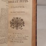 Couverture du livre Estimation du livre « amasis, tragédie. [SUIVI DE:] Arrie et Petus, tragédie. Par Madlle Barbier. [DE:] Cornélie, Mère des Gracques. Tragédie. Par Madlle Barbier. [DE:] La Mort de Néron, tragédie. Par Mr Pechantrés. [ET DE:] Astrate, Roy de Tyr. Tragédie. Par. M. Quinault. »
