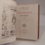 Couverture du livre Estimation du livre « les Heures parisiennes. 25 eaux fortes d’Emile Benassit. [PRECEDE DE:] Appendice aux Heures parisiennes : Histoire du livre d’Alfred Delvau intitulé Heures parisiennes, accompagné de trois lettres d’Alfred Delvau, d’un beau portrait de Delvau, gravé à l’eau-forte par H. Valentin et suivie de la réimpression des sept cartons de textes supprimés par un censeur occulte placés en regard des textes substitués. »