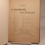 Couverture du livre Estimation du livre « le Prométhée mal enchaîné. Illustré de trente dessins par Pierre Bonnard. »